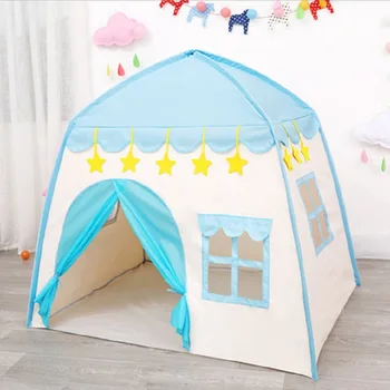 

Children's game tent Girls princess castle indoor outdoor Play Game Teepe Portable foldable Game House for kids Gifts