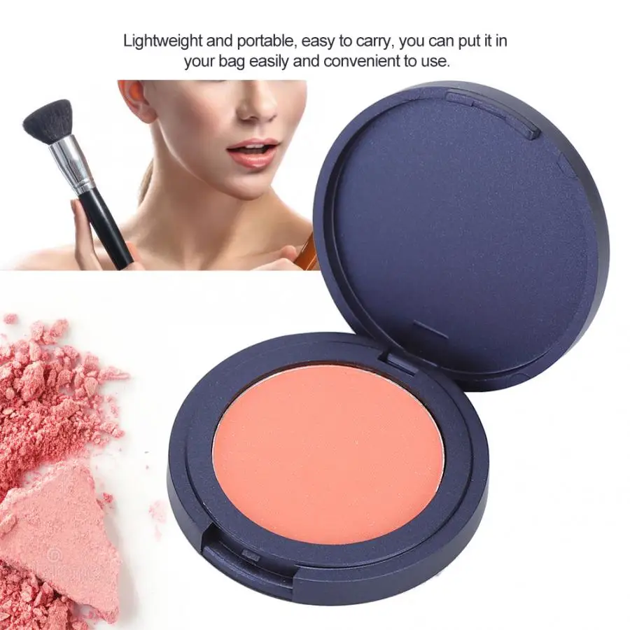 Matte Face Blusher Blush Powder Brightening Long-Lasting Face Cheek Powder Makeup Beauty Cosmetic B60 Blush