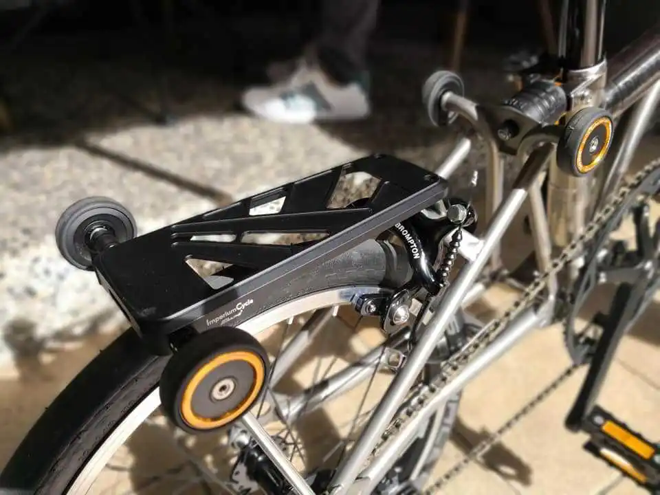 Brompton маленькая тканевая карманная задняя стойка CNC задняя стойка(мульти-с Перак Малайзия