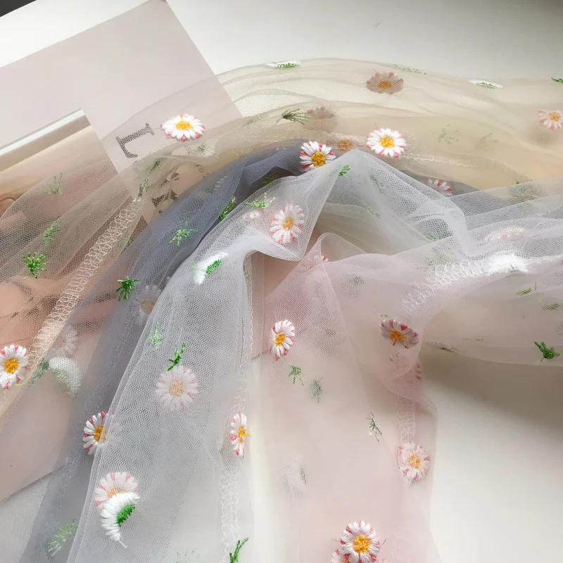 Daisy/Летняя Милая женская кружевная рубашка в стиле Лолиты, блуза в сетку с длинными рукавами, милые топы для девочек, нижняя рубашка с оборками, прозрачная