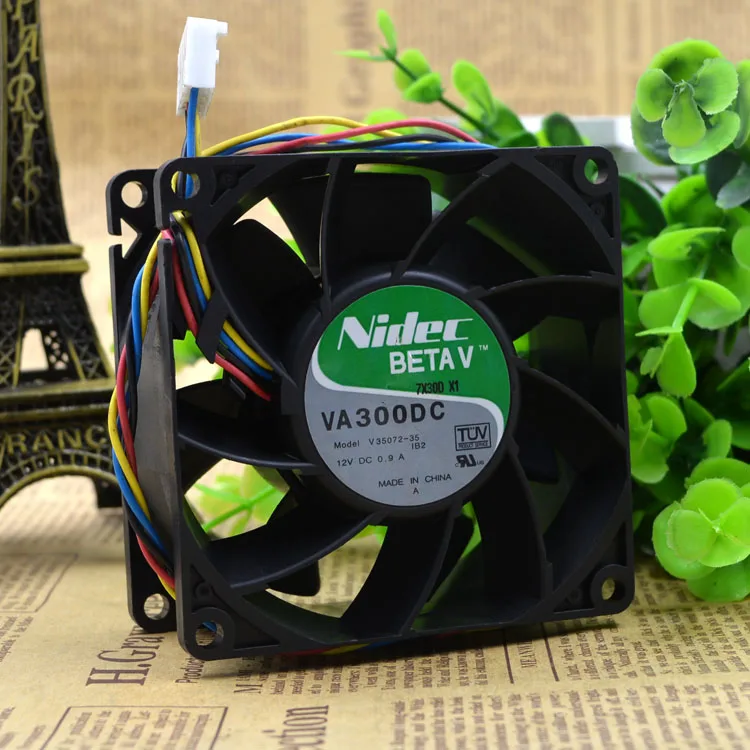 VA300DC V35072-35 12V 0.9A 8 см 8038 защиты электродвигателя Вентилятор охлаждения