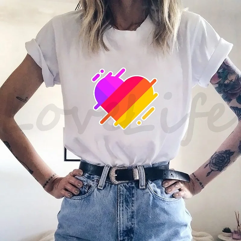 Fashion Likee T Shirt Kids Russia Style LIKEE Tees Oversized Streetwear Short Sleeve Women T Shirts for Boys Girls Children