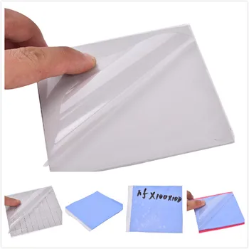 

1pc Blue white multi-size GPU CPU Heatsink Cooling Conductive Silicone Pad Thermal Pad
