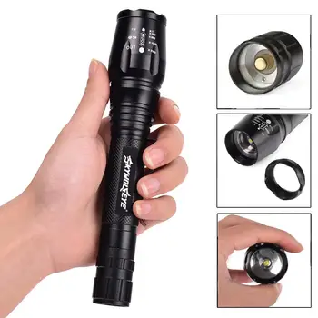 

Tactical Police 10000Lumens T6 LED 5 Modes Flashlight Aluminum Torch with Charging Base Bicycle Holder Clip