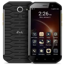 E&L S60, 3 ГБ, 64 ГБ, IP68, водонепроницаемый телефон, отпечаток пальца ID, 5,5 дюймов, Android 7,0, MTK6753, Восьмиядерный, 4G LTE EL S60, смартфон