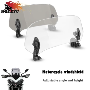 

Motorcycle Adjustable Windshield Extension Wind Deflector For HONDA ADV150 2019-2020 PCX 125 150 2017-2020 2019 XADV X-ADV 750