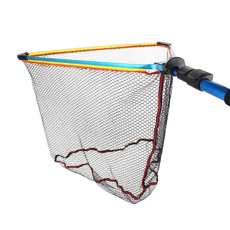

Authority And Aluminium Alloy Single Triangle Folding Dip Net Fly Angler Viscose Metal Fine Mesh Mini Short Connector Copy Fishn