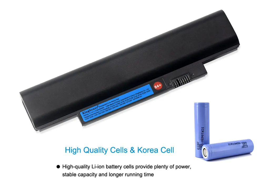 Kingsener-bateria X121e X130e para Notebook Lenovo Thinkpad E120 E125 E130 E135 E145 E320 E325 E330 E335 L330 45n1058 45n1059 X131e X140e Baterias p/ laptop - Imagem 2