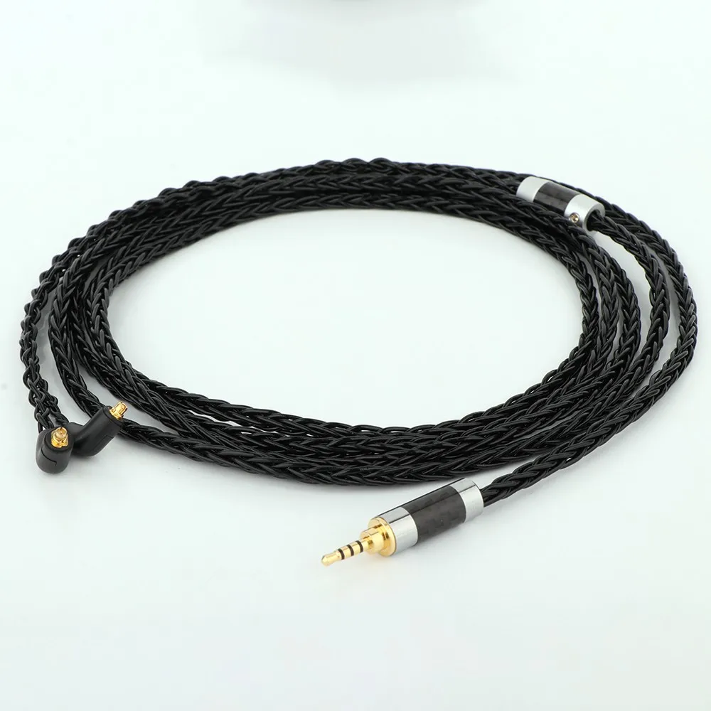 

2.5mm 3.5mm XLR 4.4mm Headphone Cable OCC Silver Plated wire Cord Better Sound Cable for Etymotic ER4 XR SR ER4SR ER4XR ER3