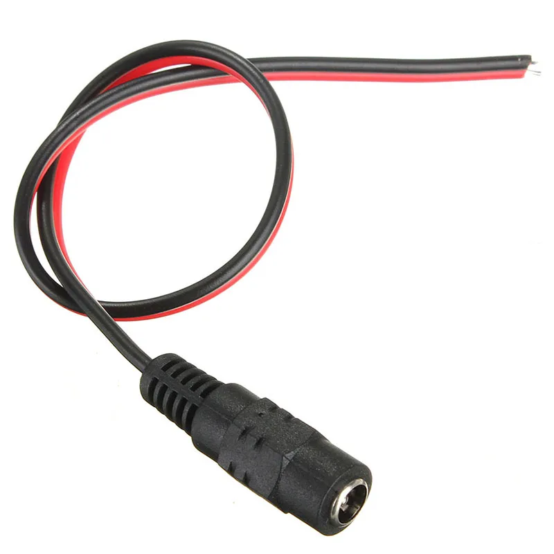 

20 pcs 5.5 x 2.1mm Female DC Power Jack Plug CCTV Camera power connection line