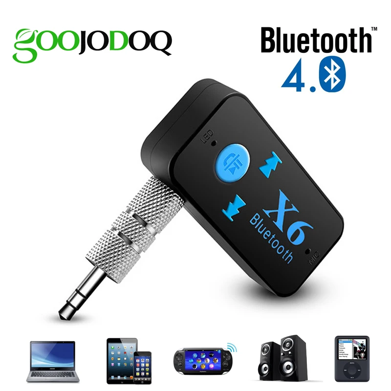3.5mm Wireless Bluetooth Audio AU Speaker Stereo Music Receiver Adapter Dongles 