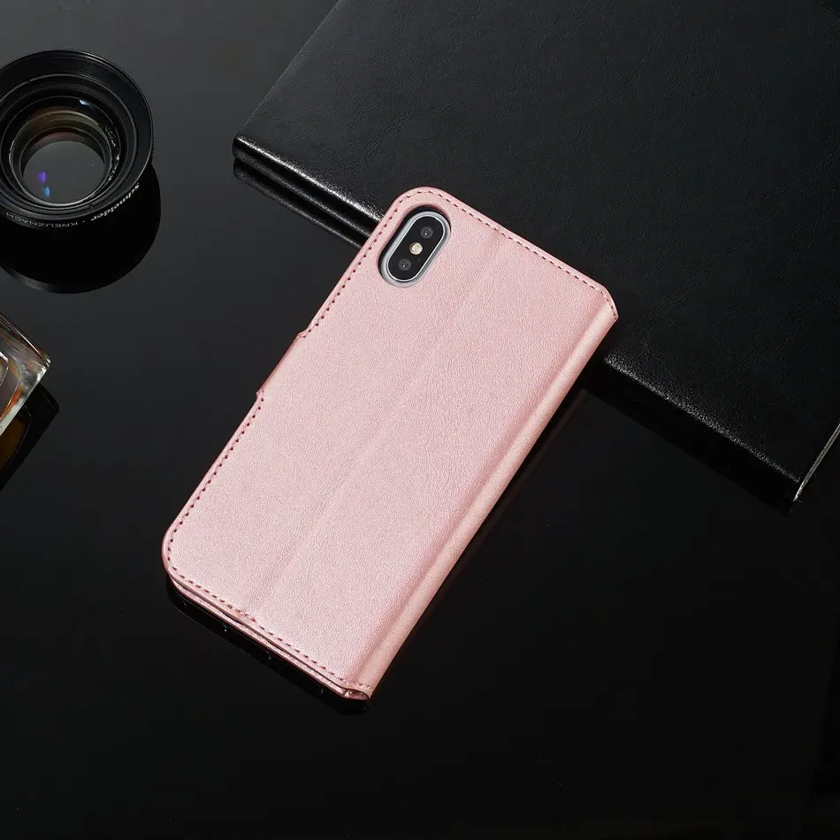 Роскошный чехол-книжка для Motorola Moto E6 E5 G8 G6 G7 Plus Z4 Play One Action Macro Ретро Простой однотонный Чехол-кошелек с подставкой E27D
