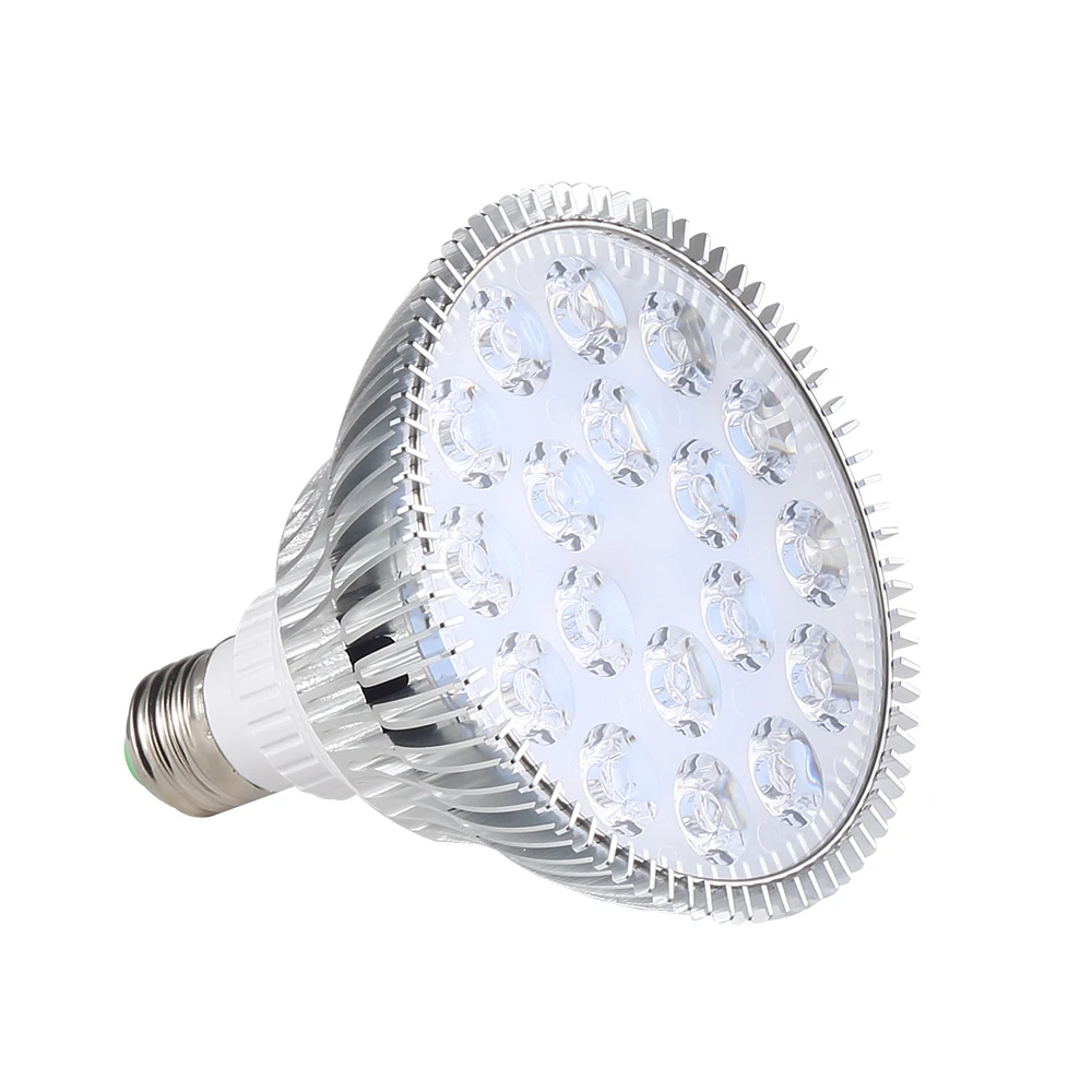 54Watt Red Light Therapy Bulb E27 660nm 850nm Near Infrared Lamp for Skin and Pain Relief Grow LED|Промышленные LED-лампы| |