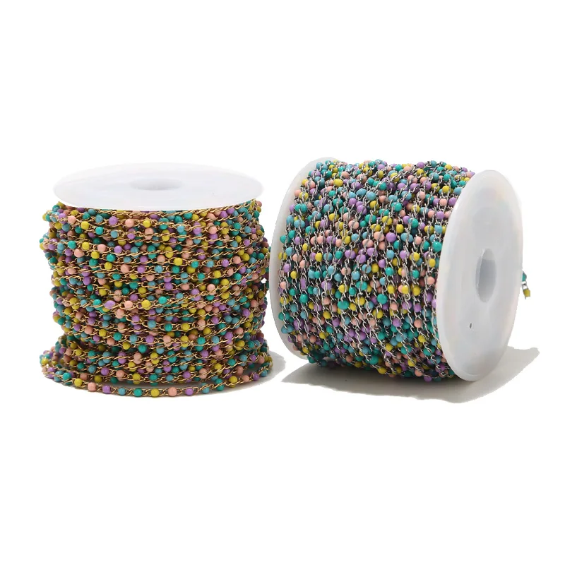 

Цепочка из нержавеющей стали для изготовления ювелирных изделий, ширина 2 мм