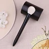 Z145s Professional Handmade Makeup Brushes Soft Saikoho Goat Hair Small Round Blush Brush Ebony Handle Make Up Brush 2