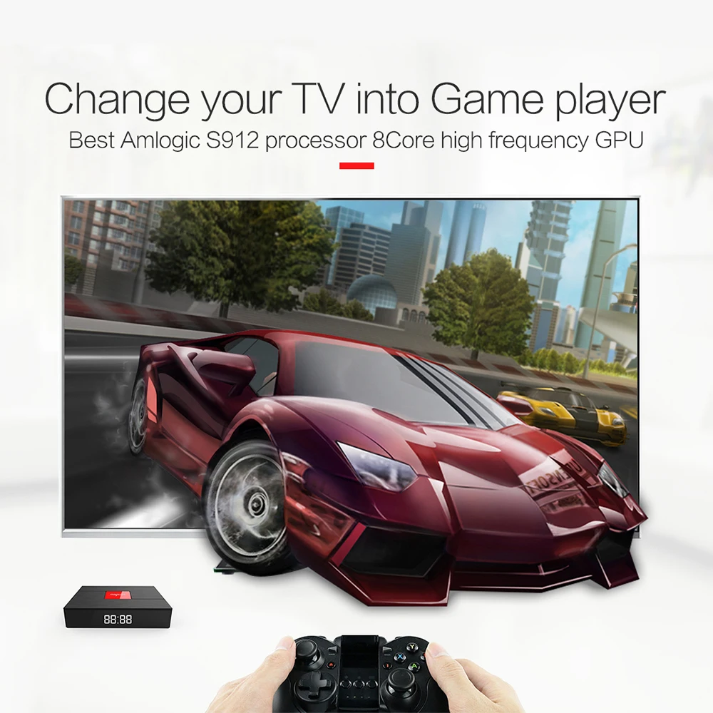 5 шт/лот dhl express free Magicsee C400 Plus S912 Octa Core tv Box 3+ 32 ГБ Android 4K Smart tv Box DVB-S2 DVB-T2 кабель