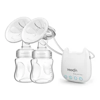 YOUHA Electric Breast Pump Portable Automatic Hans-free Double Breast Pumps Silicone Breast Pump Baby Breastfeeding Accessories 1
