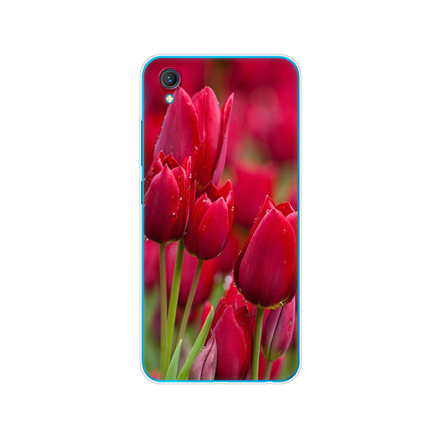 Vivo Y1s Cases Soft Silicon TPU Back Cover Phone Case For VIVO Y1S Y 1s Y1 s VivoY1s 2020 Case 6.22 inch Coque Shell flower