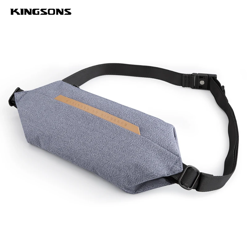 Kingsons Sling Bag Small Crossbody Backpack for Men Waterproof Chest Shoulder Bags Casual Daypack for Travel Cycling