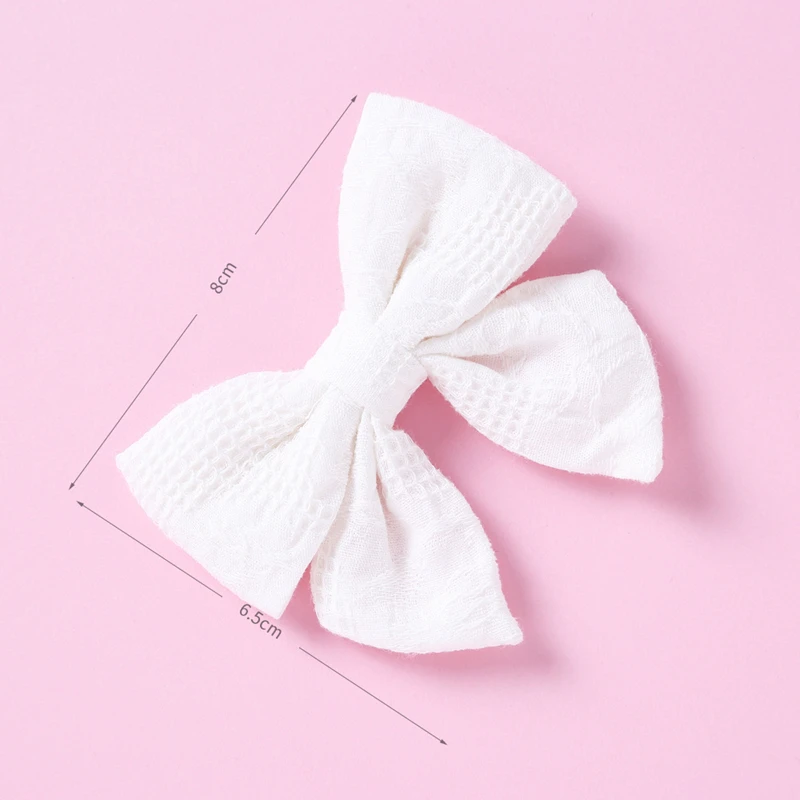 crochet baby accessories 2Pcs/Lot Broche Cheveux Baby Bow Hair Clip Girl Hairpins Children Jacquard Cotton Cute Hair Accessories Infant Barrette Hairclip cool baby accessories