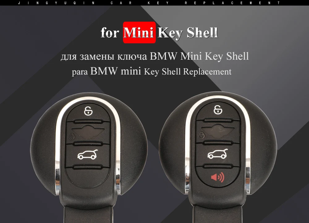 Keyforkess 10pcs custodia a conchiglia portachiavi intelligente a distanza per BMW MINI Cooper serie F F55 F56 F57 F54 F60 copertura senza chiave automatica 7 Keyforkess 10pcs custodia a conchiglia portachiavi intelligente a distanza per BMW MINI Cooper serie F F55 F56 F57 F54 F60 copertura senza chiave automatica - H03804ed4d56440328871795a5329576cR