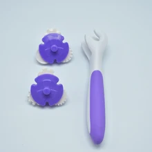 Кондитерский решетчатый резец пластик тесто Хлеб Ломтики ремесло торт с мастикой «сделай сам» колесо ролик домашняя кухня выпечки инструменты аксессуары