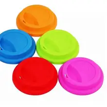 9 см, силиконовые крышки для стаканов Анти-пыль водостойкая Еда Класс силиконовая сменная крышка кофейной кружки молока Чай чашки герметичное уплотнение крышки