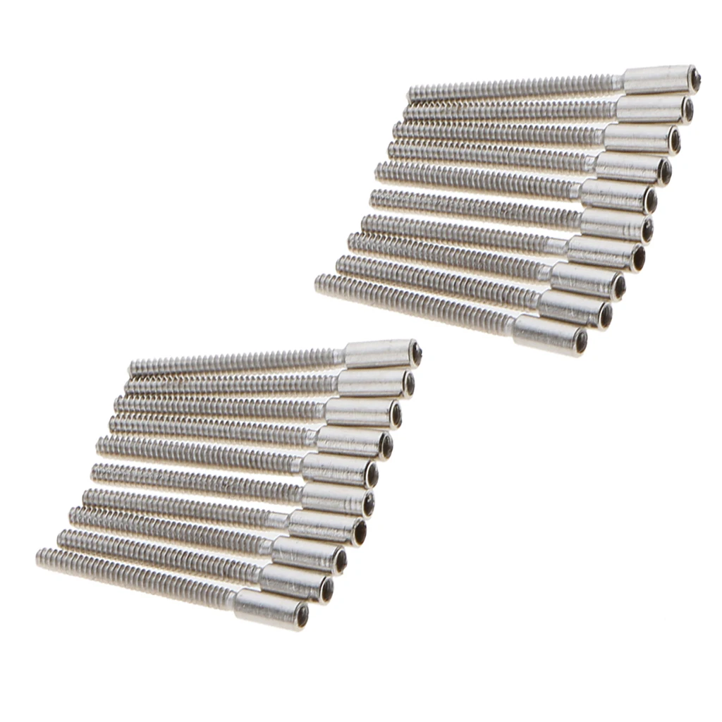 20 Pieces Stem Extensions Extenders Watch Repair For Stems 0.9mm Thread 20 Pieces Stem Extensions Extenders Watch Repair For Stems 0.9mm Thread