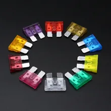 50 шт. средний автомобильный комплект предохранителей стандартный предохранитель 3A 5A 7.5A 10A 15A 20A 25A 30A 35A 40A авто автомобиль грузовик предохранитель комплект Авто плавкие предохранители