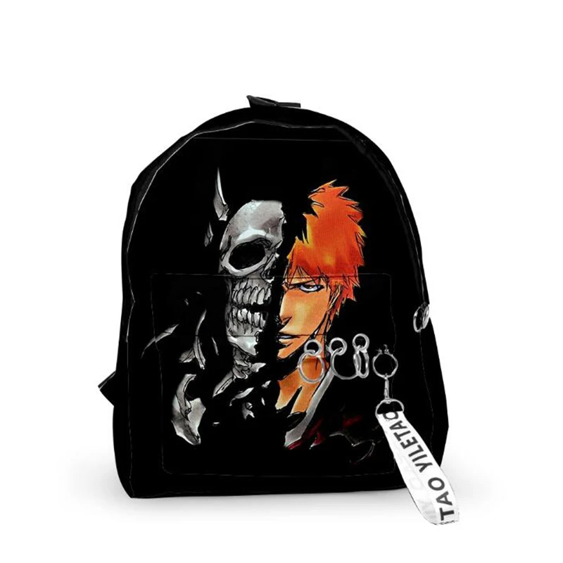 

Bleach 3d Print Japanese Anime Backpacks Men Women School Bags Multi Pocket Travel Bag 3D Teenage Notebook Backpack Shoulder Bag
