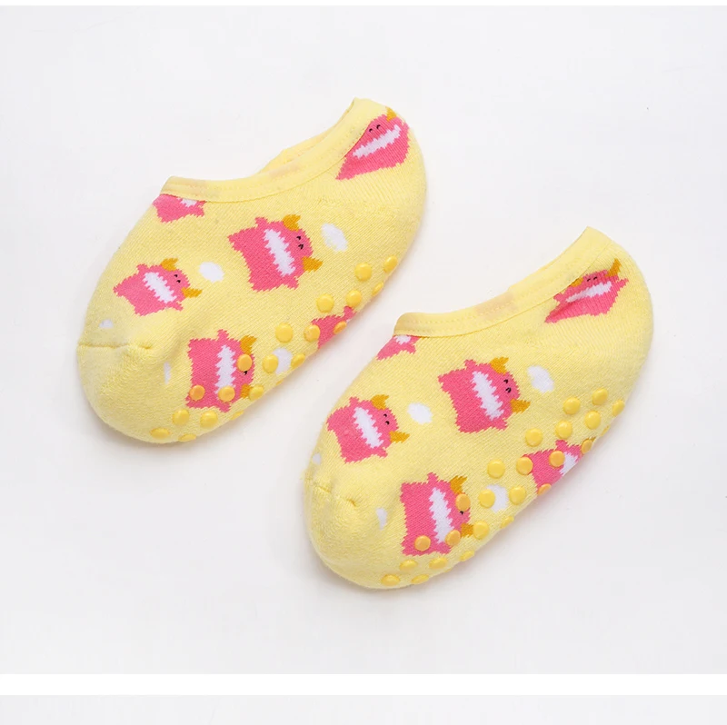 Серия детских носков с милым тигром для малышей, Короткие хлопковые детские носки с героями мультфильмов нескользящие носки-тапочки для малышей Детские вещи