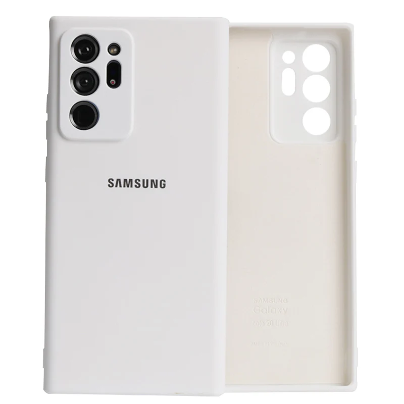 Samsung Galaxy Note 20 Ultra 5G Case Camera Protection Soft Silicone Cover Silky Touch Protective Shell Note20 Note20 Ultra mobile pouch Cases & Covers