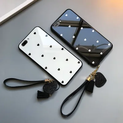 

Love tempered glass case for Samsung Galaxy A50 A70 S8 S9 S10 Plus Note 9 8 S10e A 30 40 20 A20e 10 A7 2018 mobile phone case
