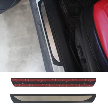 

2Pcs Car Styling Threshold Protection Sticker Pedal Cover Trim For Toyota Sienta 2015 2016 2017 2018 2019 Accessories