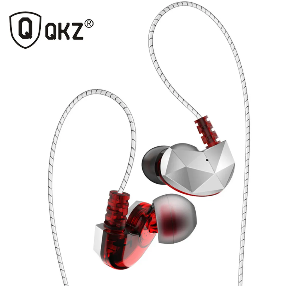 QKZ CK6 Универсальный Шум со снижением уровня Hi-Fi In-ear проводной телефон музыкальные