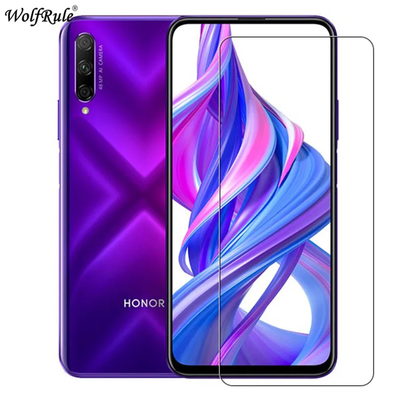 

2PCS Glass Honor 9X Screen Protector Honor 9X Pro Tempered Glass For Huawei Honor 9X 9X Pro Glass 2.5D Anti-scratch Clear Film