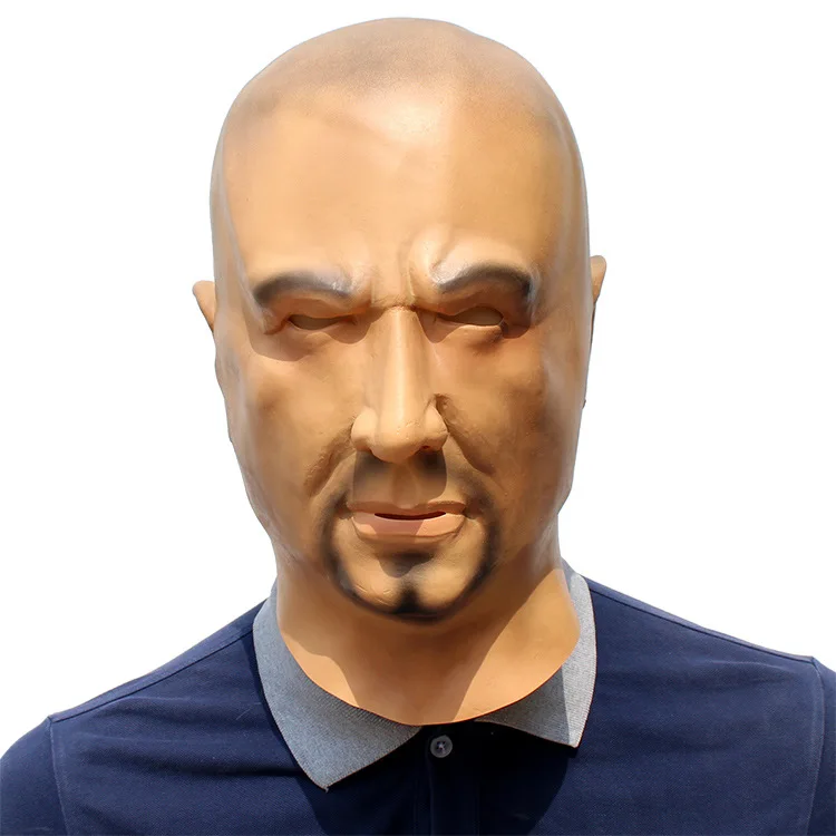 

Halloween Carnival Dressing up Face Mask Underworld Large Bad Guy Party Ball Latex Mask Character Play