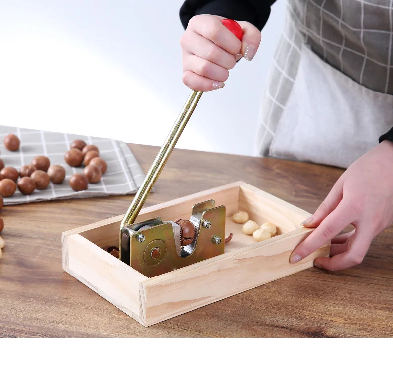 Manual Macadamia Nut Opener Nut Cracker Machine Walnut Nutcracker Nut
