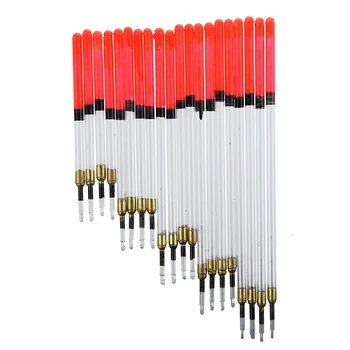SPECIAL OFFER ❤️ 20 Clear Crystal Waggler Fishing Fish Floats Floating Stem Tube Set - discount item 41% OFF Sports & Entertainment