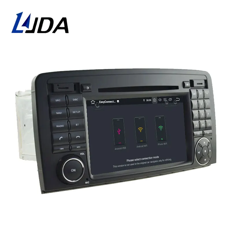 LJDA Android 9,0 автомобильный dvd-плеер для Mercedes Benz R class W251/R280/R300/R320/R350/R500 Мультимедиа стерео DSP 2 Din автомагнитола 4g