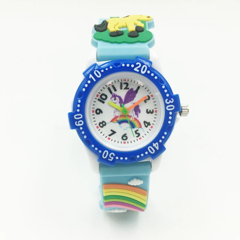 3D Jelly Silicone Kids Watches hto fashion girls watches cool boys wristwatches new cartoon clock waterproof children watches 2020 free drop shipping hot design (7)