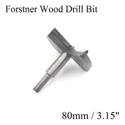 1 шт. 80 мм Forstner углеродистая сталь расточные деревообрабатывающие сверла Самоцентрирующийся Отверстие пила набор инструментов для резки