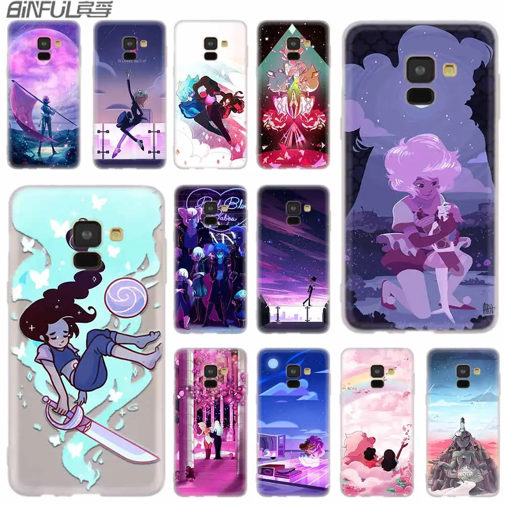 Steven Universe Pearl Silicone Case For Samsung A52 A32 A12 A72 A42 A21S 5G A3 A5 A6 A7 A8 Plus 2018 Cover | Мобильные телефоны и