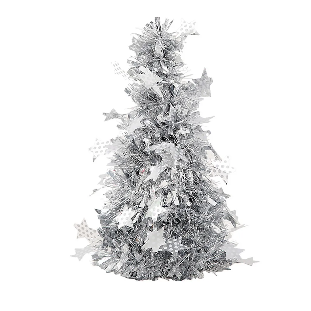 Shining Christmas Tree Festival Home Party Ornaments Xmas Decoration Gift Sequin christmas tree decorations arbol de navidadF104 - Цвет: F