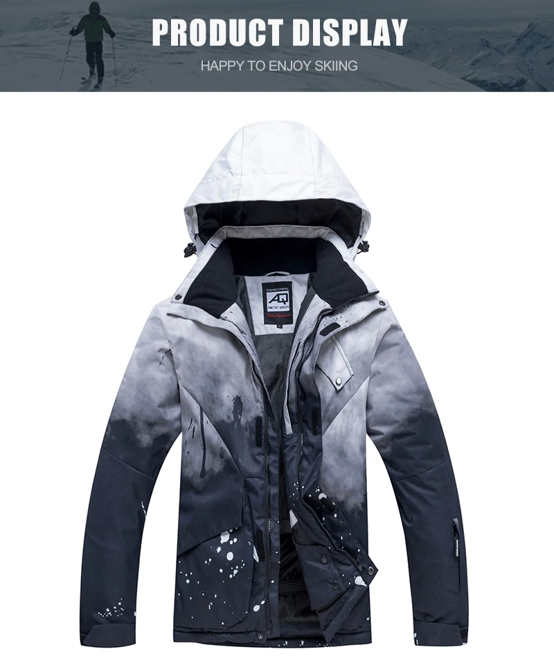 Новые зимние Лыжный спорт куртка Для мужчин Для женщин Спорт на открытом воздухе Сноубординг куртка из искусственной кожи pu ветрозащитный Водонепроницаемый Термальность одежды для всей семьи; зимние куртки