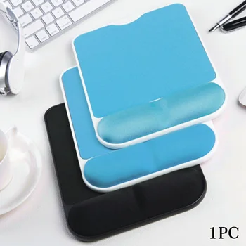 

Memory Cotton Mouse Pad Computer Laptop Notebook With Wrist Rest Gaming Ergonomic Soft Multifunction Home Study Room Office