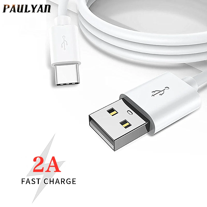 1 m/2 m type C USB кабель 2A Быстрая зарядка USB кабель для передачи данных для телефона samsung Xiaomi Android usb кабель для зарядки type c USB кабель для передачи данных