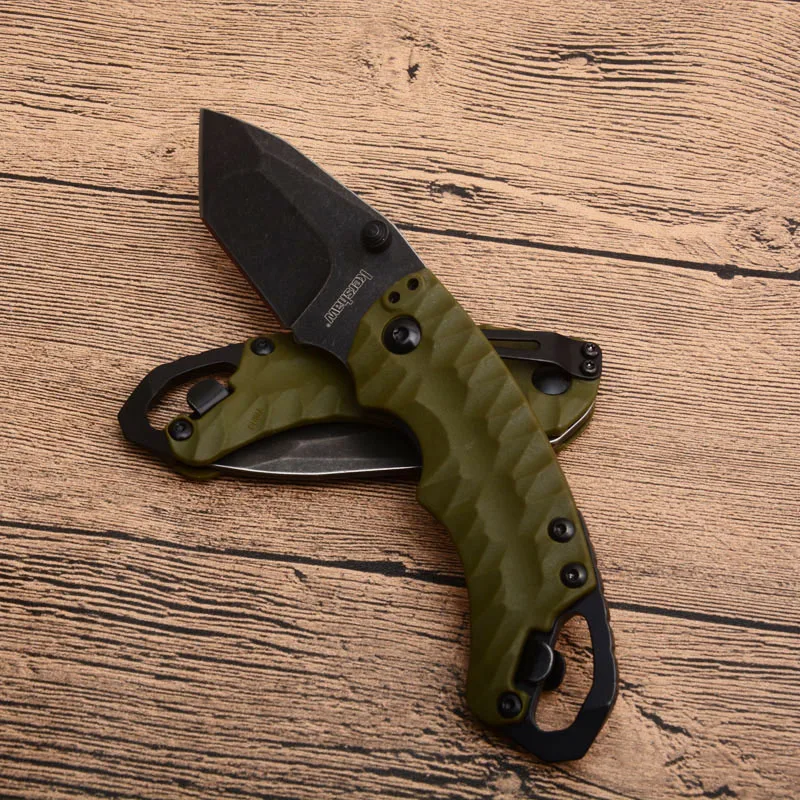 Цветной складной нож Kershaw, 8750, 8Cr13, стальной, многоцелевой, для кемпинга, рыбалки, EDC, складной нож, для выживания, инструмент