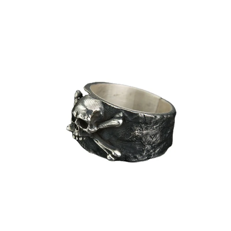 Retro Personality Gothic Pirate Skull Rings For Men Women Hip Hop Rock Party Biker For Ring Set