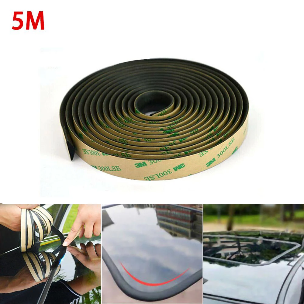5 м резиновая прокладка уплотнения для приборной панели автомобиля зазор